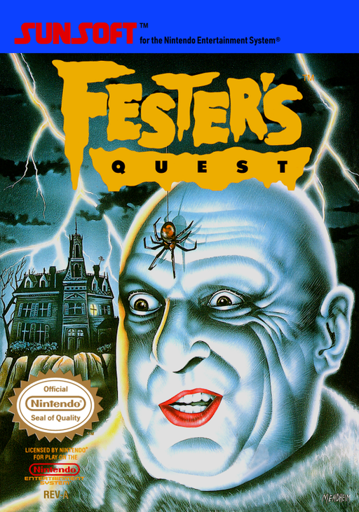 Fester's Quest (USA) box art